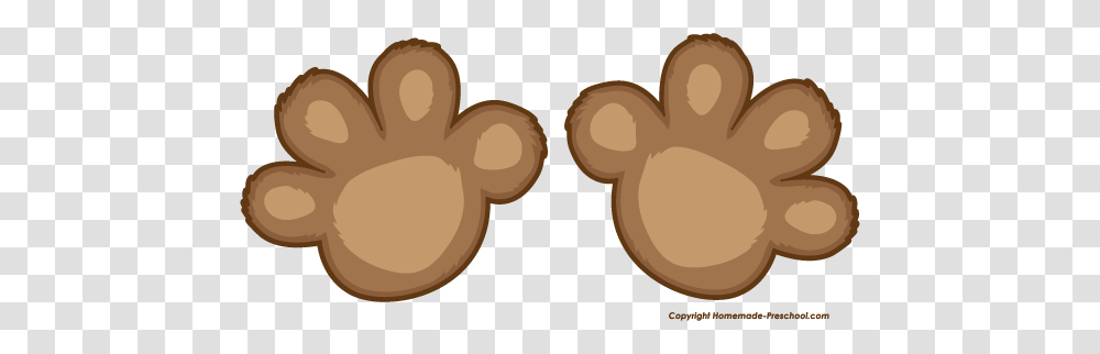 Free Paw Prints Clipart, Cookie, Food, Biscuit, Plant Transparent Png