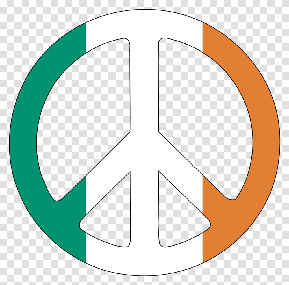 Free Peace Sign To Use Resource Clipart Northern Ireland Peace Sign, Logo, Trademark, Stencil Transparent Png