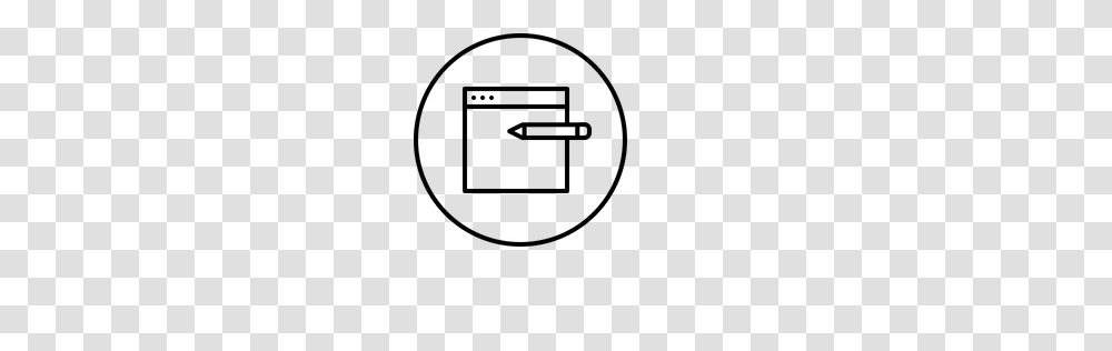 Free Pen Pencil Window Web Seo Edit Design Icon Download, Gray, World Of Warcraft Transparent Png