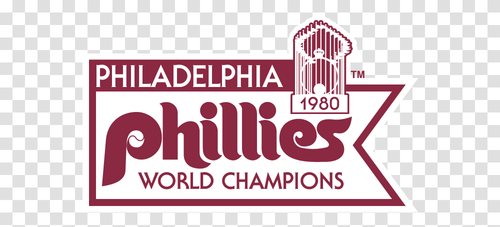 Free Phillies Logo Download Clip World Series Phillies 1980, Poster, Advertisement, Flyer, Paper Transparent Png