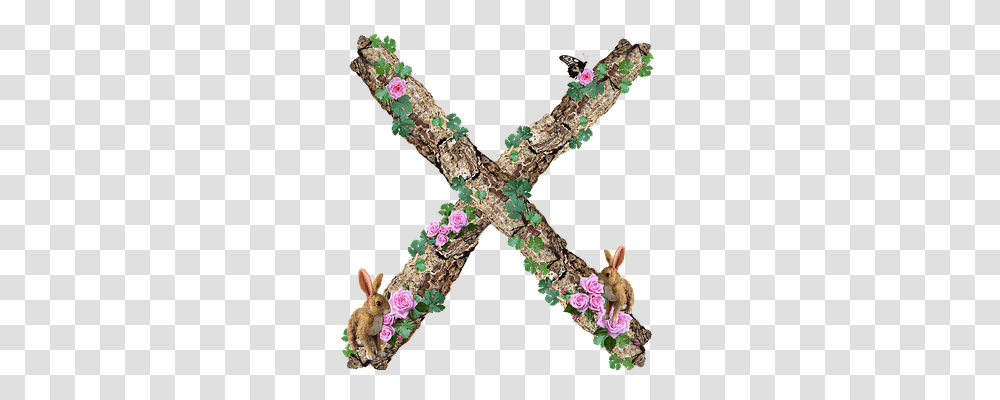 Free Photo Alphabet Timber Letter Bark X Rustic, Plant, Accessories, Ornament, Jewelry Transparent Png