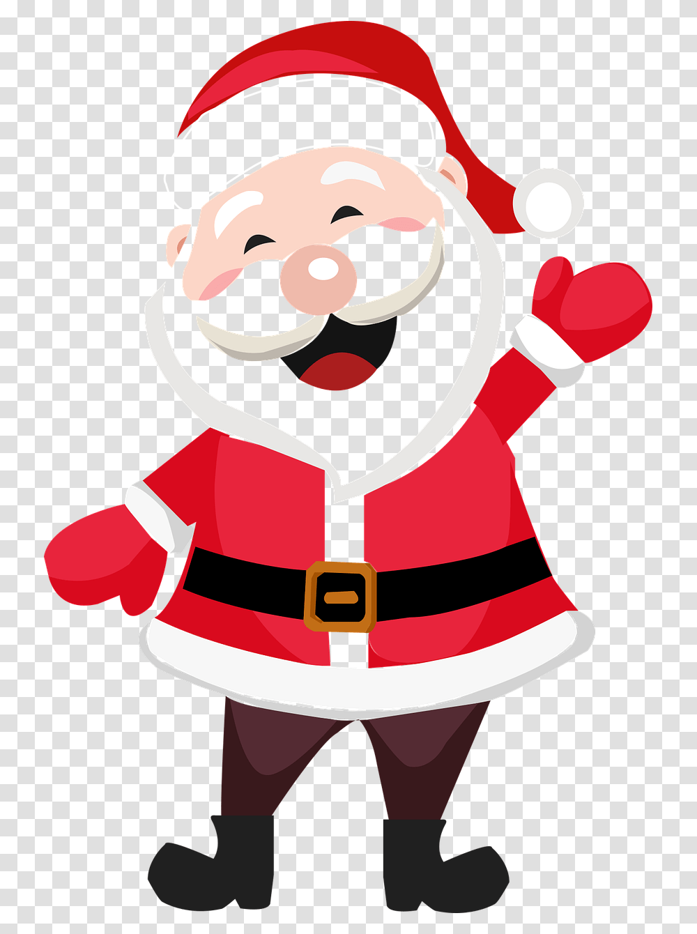 Free Photo Christmas Icon Santa Claus Hat Max Christmas Santa, Person, Human, Performer Transparent Png