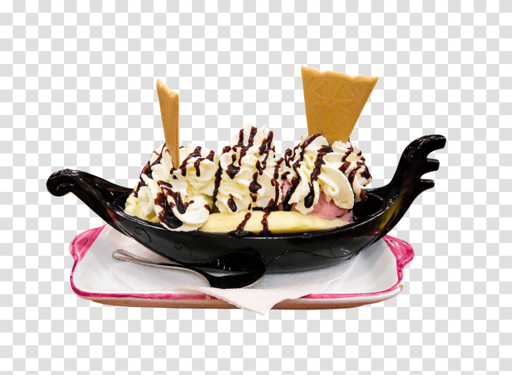 Free Photo Eat Gondola Dessert Isolated Ice Cream Sweet Dish, Food, Creme, Birthday Cake, Chocolate Transparent Png