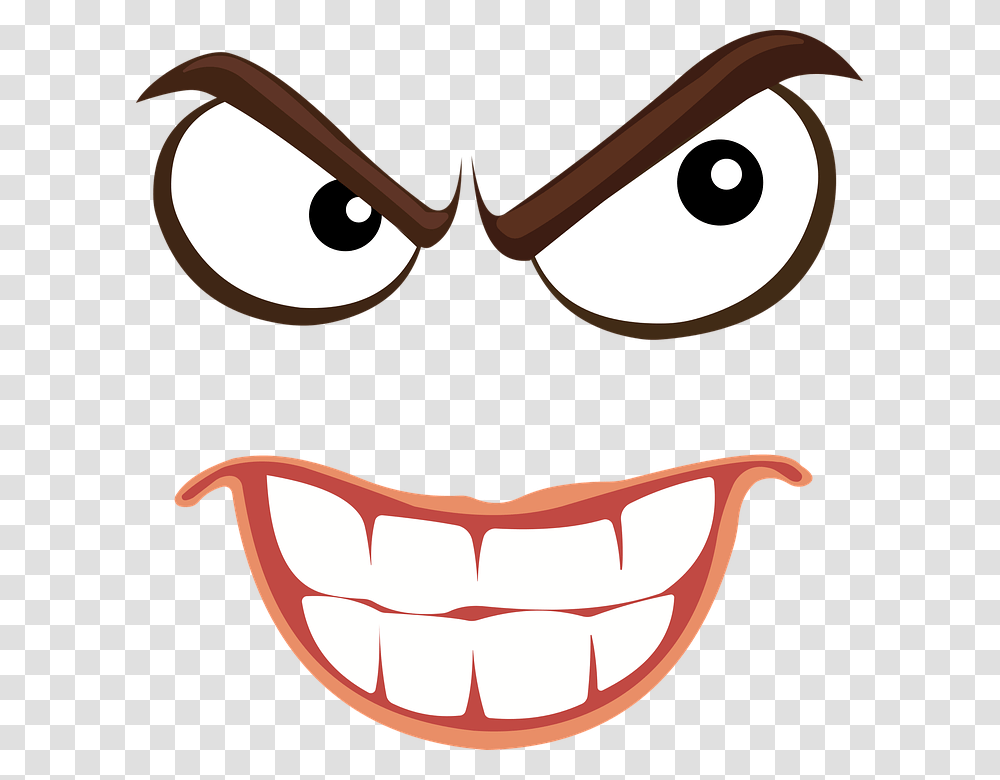 Free Photo Evil Smiley Anger Criminal Face Emoji Emoticon, Teeth, Mouth, Lip, Sunglasses Transparent Png