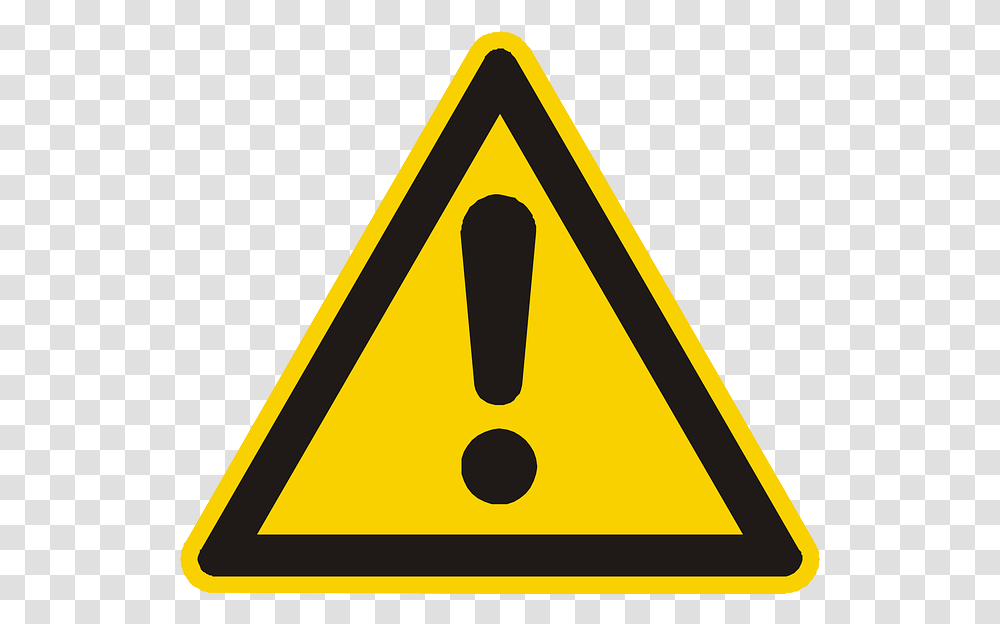 Free Photo Exclamation Mark Warning Warning Sign, Triangle, Symbol, Road Sign Transparent Png