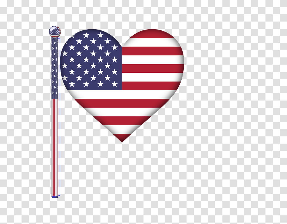 Free Photo Flag Pole Glossy Art America Usa Flag Heart, Balloon, American Flag, Transportation Transparent Png