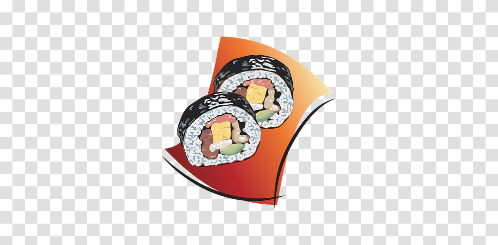 Free Photo Food Sushi Chinese Seafood Rice Raw Roll Fish, Label, Sticker Transparent Png