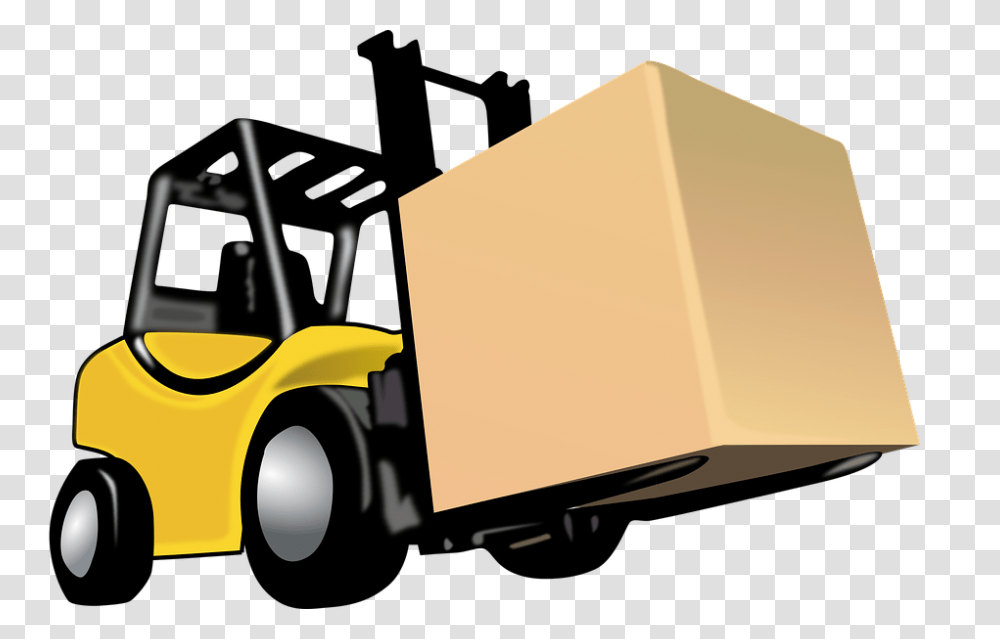 Free Photo Industrial Transportation Truck Forklift Lift Truck, Package Delivery, Carton, Box, Cardboard Transparent Png