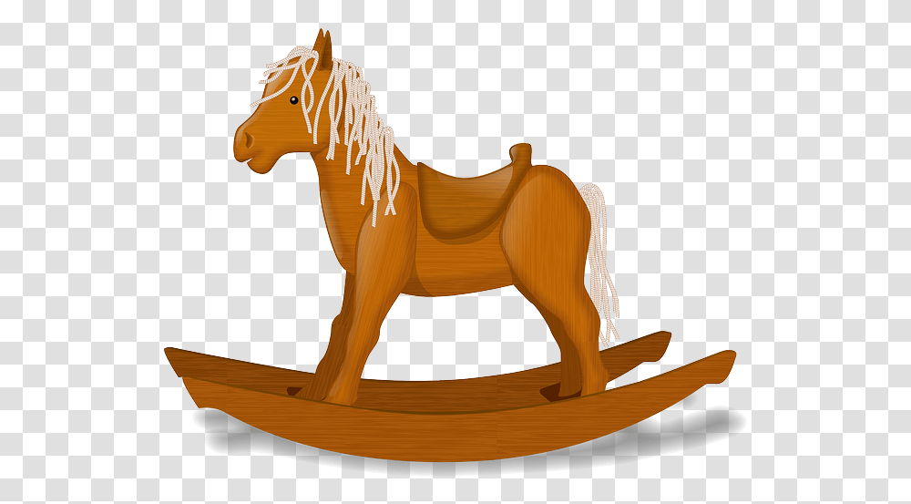 Free Photo Play Button Icon Youtube Video Wooden Horse Clipart, Furniture, Rocking Chair, Mammal, Animal Transparent Png