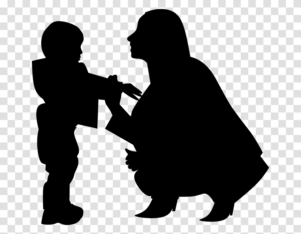 Free Photo Silhouette Woman Mothers Day Mother With Baby Mom, Gray, World Of Warcraft Transparent Png