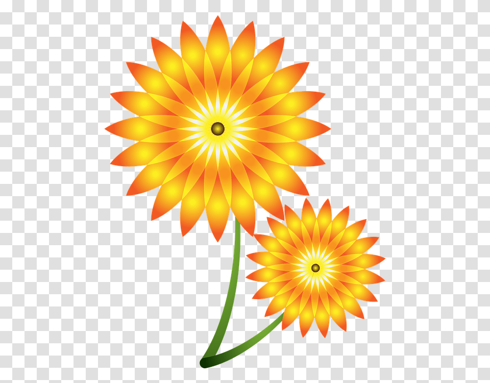 Free Photo Sunflowers Natural Vector Flower Design Summer Hoa Huong Duong Vector, Pattern, Ornament, Graphics, Art Transparent Png