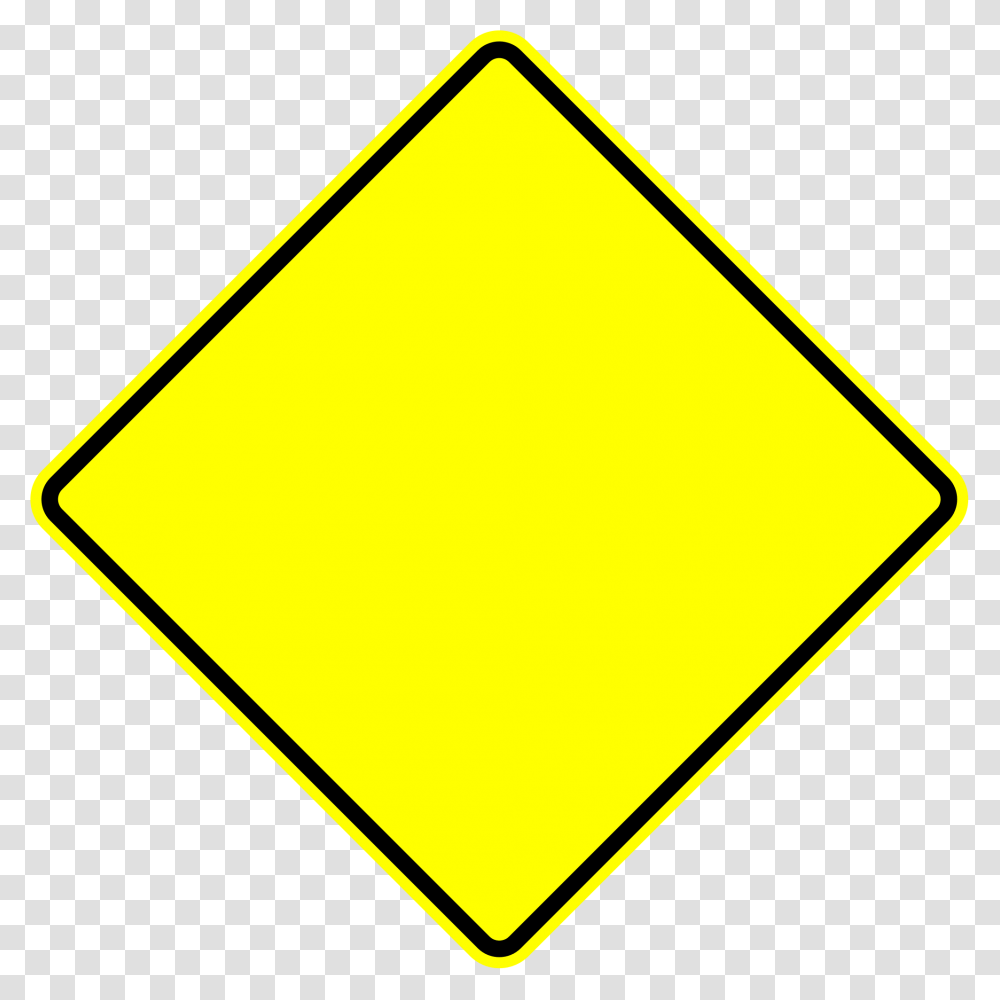 Free Photo Yellow Sign, Road Sign, Stopsign Transparent Png