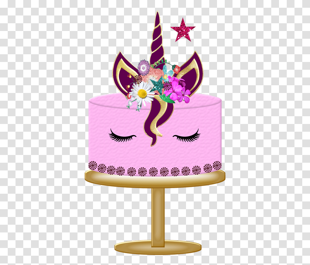 Free Photos Unicorn Icon Search Download Needpixcom Pink Unicorn Cake Clipart, Birthday Cake, Food, Lamp, Plant Transparent Png