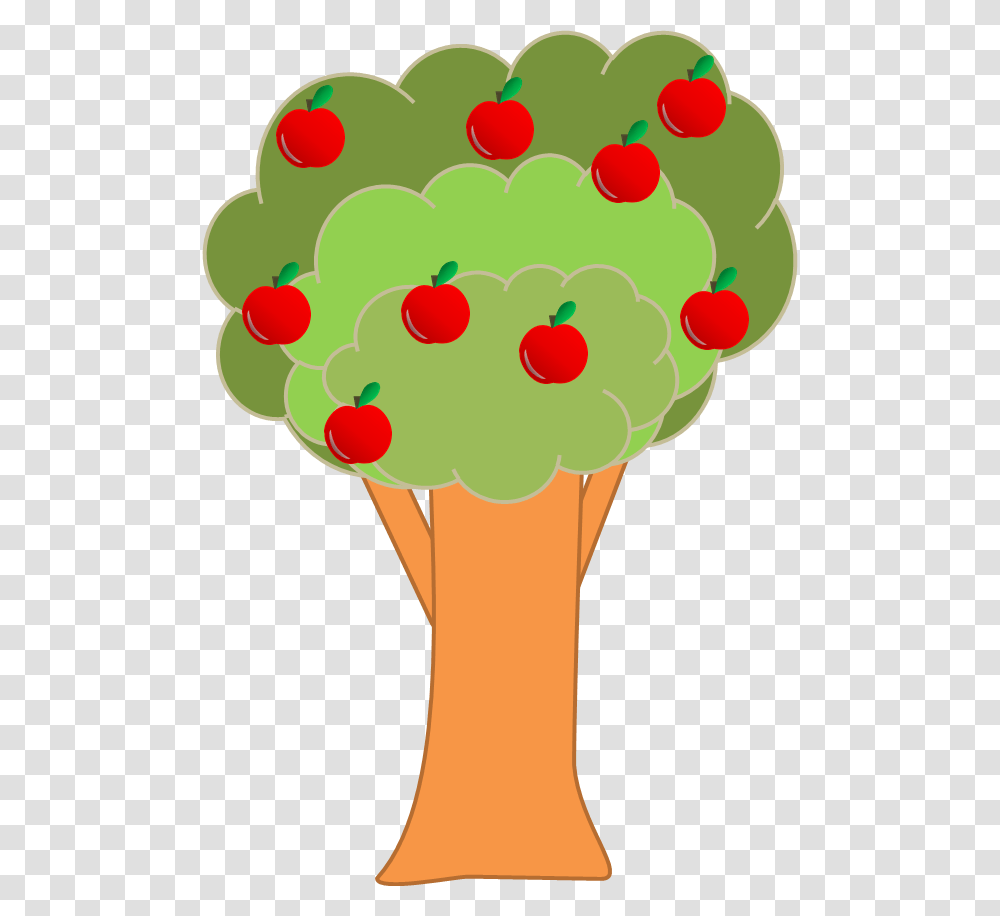 Free Picture Of An Cute Apple Tree Cartoon, Plant Transparent Png