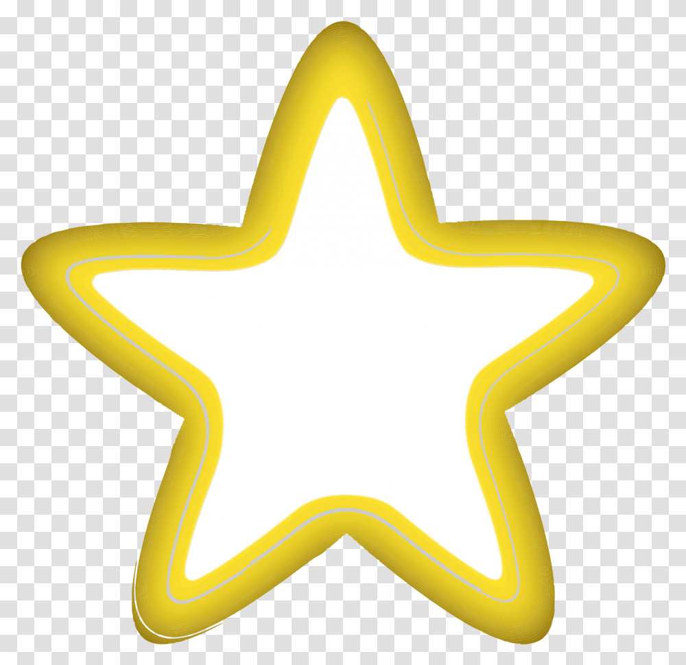 Free Picture Of Yellow Star Download Clip Art White And Yellow Star, Symbol, Star Symbol, Hammer, Tool Transparent Png