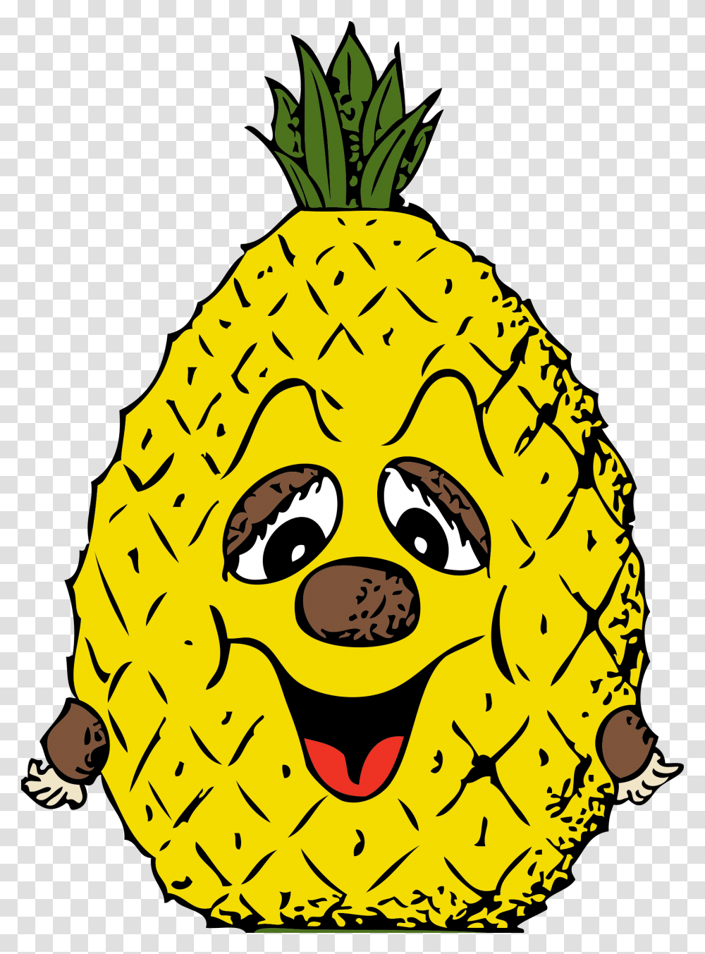 Free Pineapple Clipart, Plant, Food, Fruit, Vegetable Transparent Png