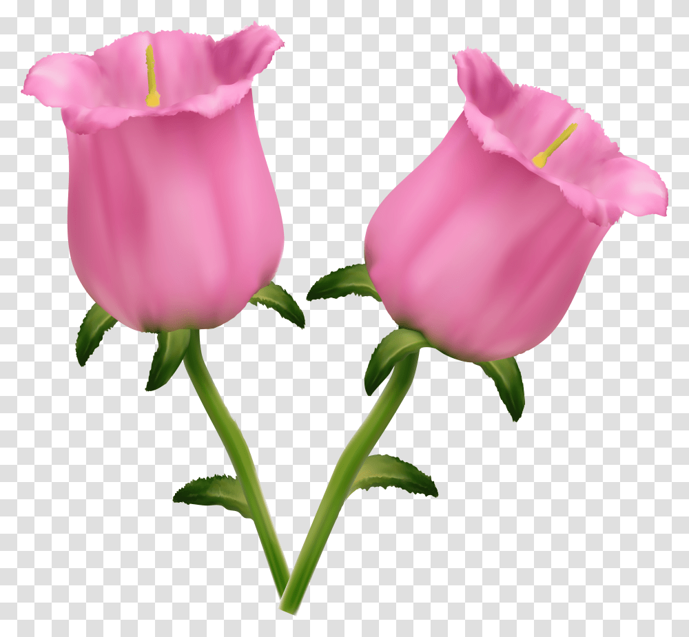 Free Pink Flower Clip Art Floral Peach Clipart Flower Bell Clipart Transparent Png