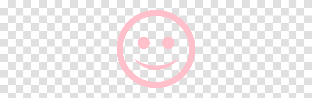 Free Pink Happy Icon, Logo, Trademark, Face Transparent Png