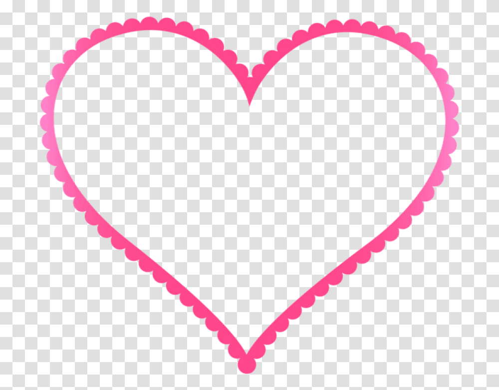 Free Pink Heart Border Frame Images Pink Heart Border Clipart, Rug Transparent Png