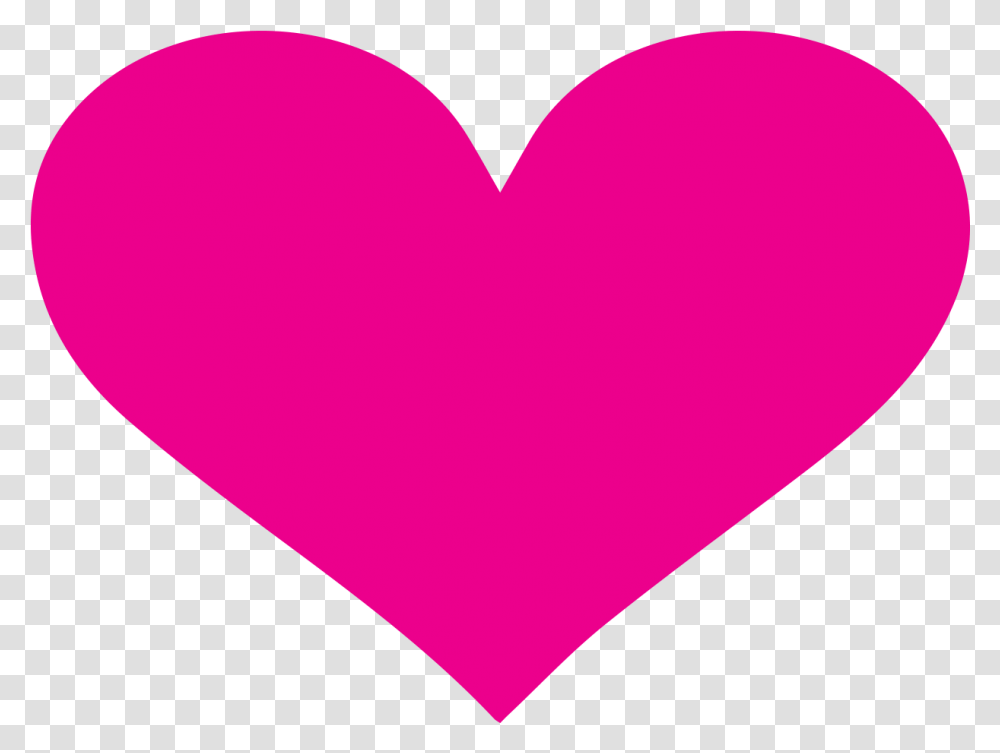 Free Pink Heart Clipart Background Pink Heart, Balloon, Cushion Transparent Png