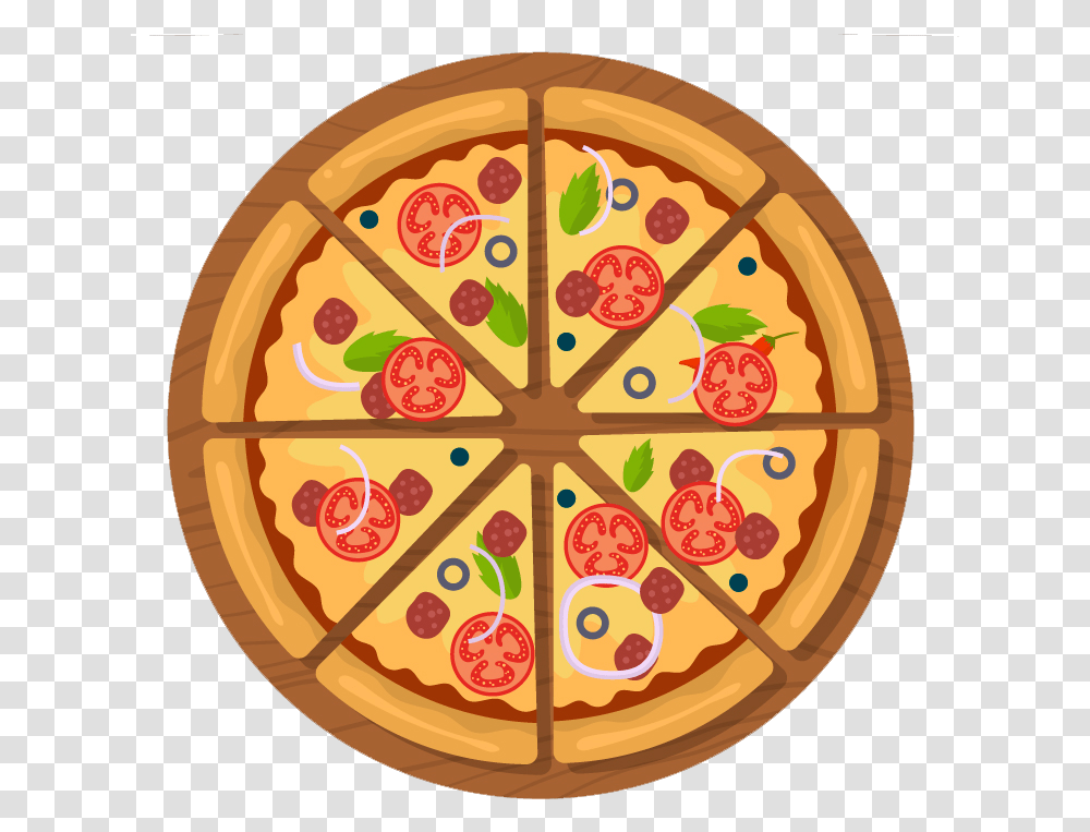 Free Pizza Image Vector Pizza Vector Image Free, Ornament, Pattern, Birthday Cake, Food Transparent Png