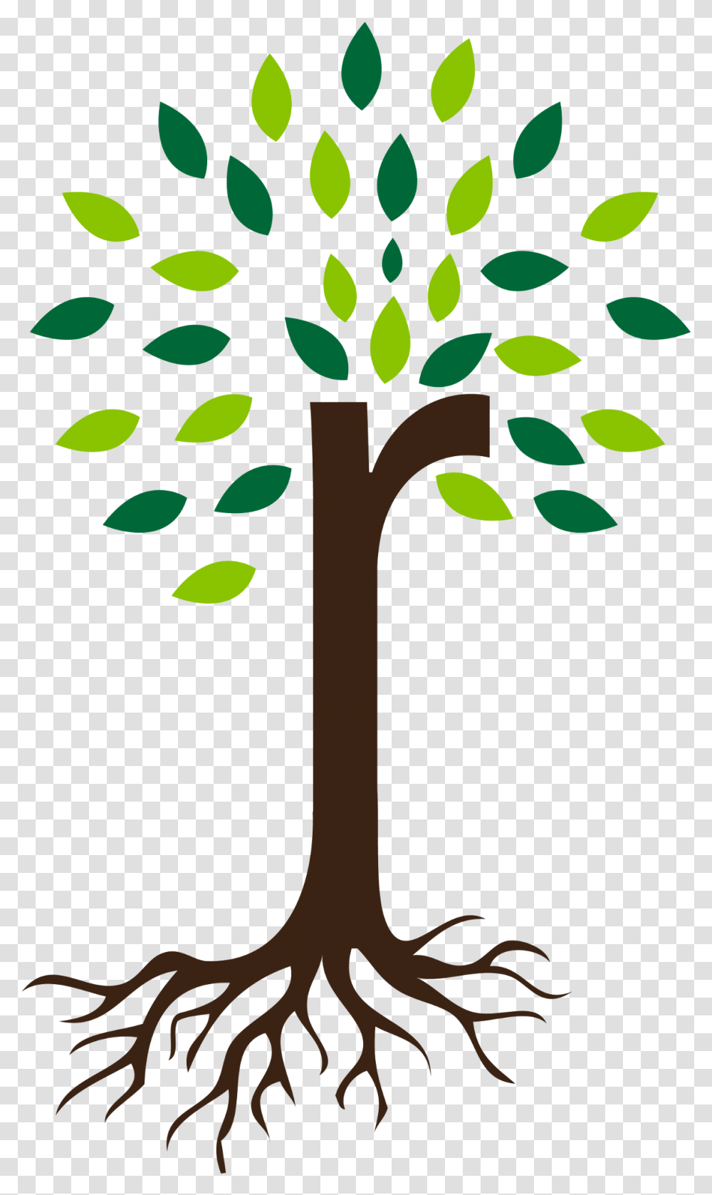 Free Plant Roots Tree With Roots Icon, Tree Trunk, Leaf Transparent Png