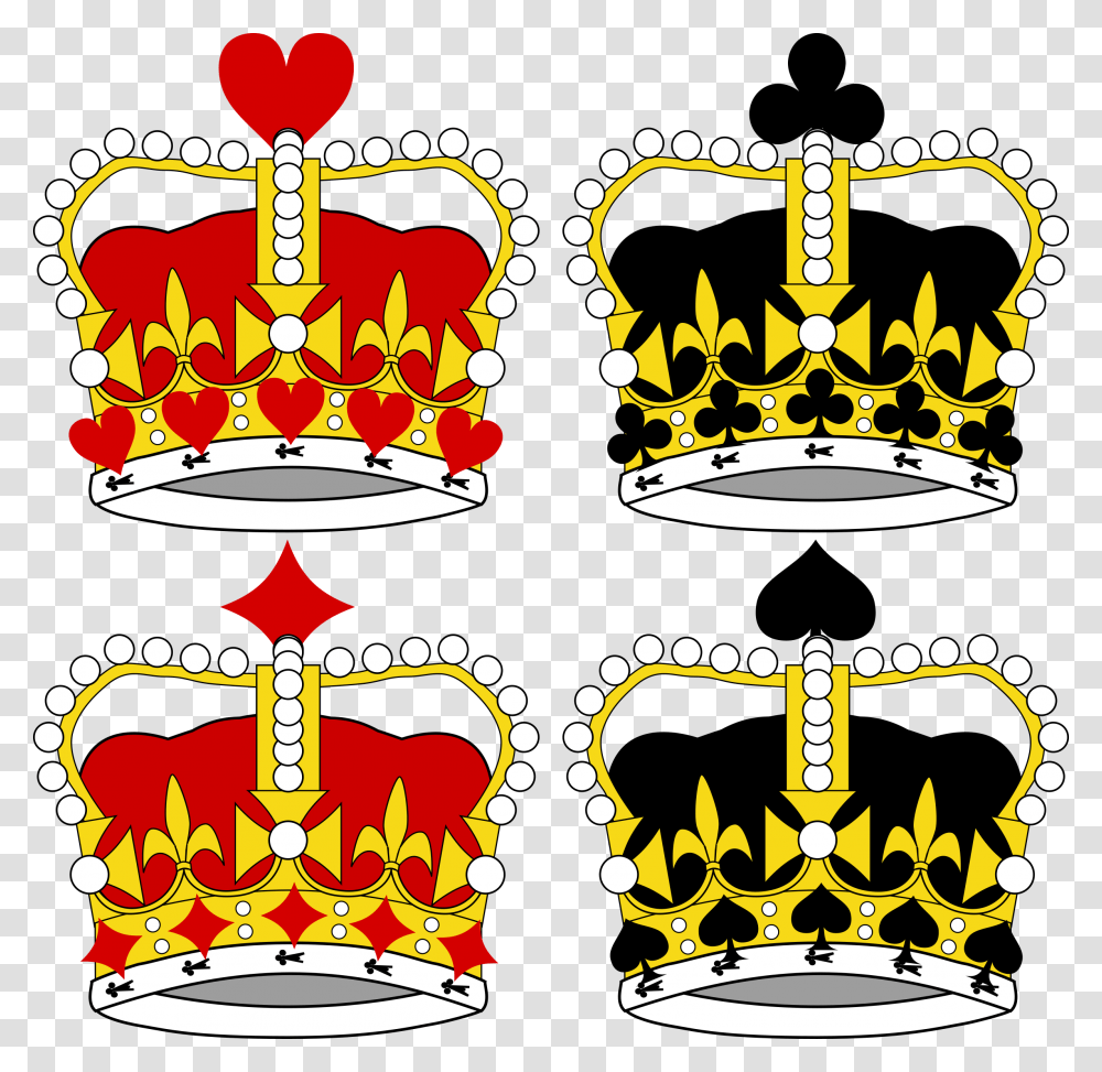 Free Playing Cards Clubs Download King Card Crown Clipart, Jewelry, Accessories, Accessory, Gold Transparent Png