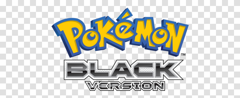Free Pokemon Logo Image For Download Pokemon Black And White Title, Text, Mansion, Building, Crowd Transparent Png