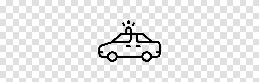 Free Police Van Vehicle Crime Safety Patrol Wagon Cop Icon, Gray, World Of Warcraft Transparent Png