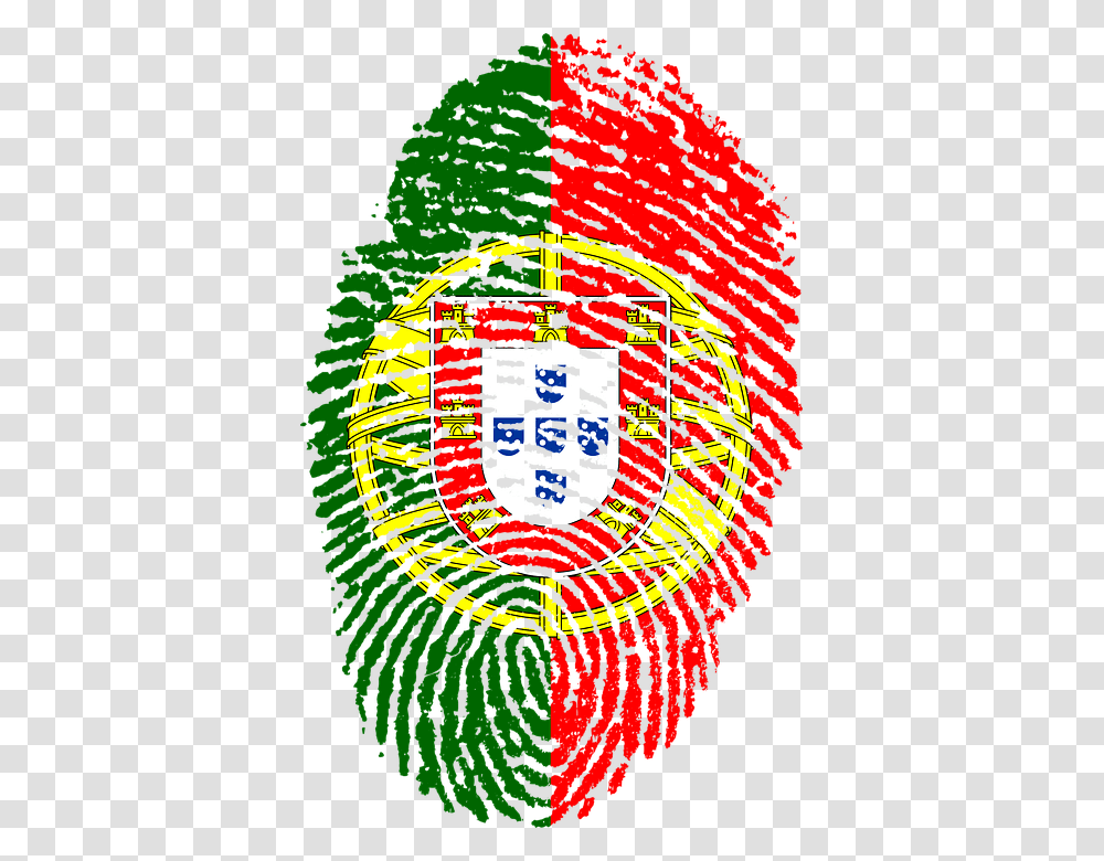 Free Portugal Portugal Flag Fingerprint, Logo, Trademark, Emblem Transparent Png