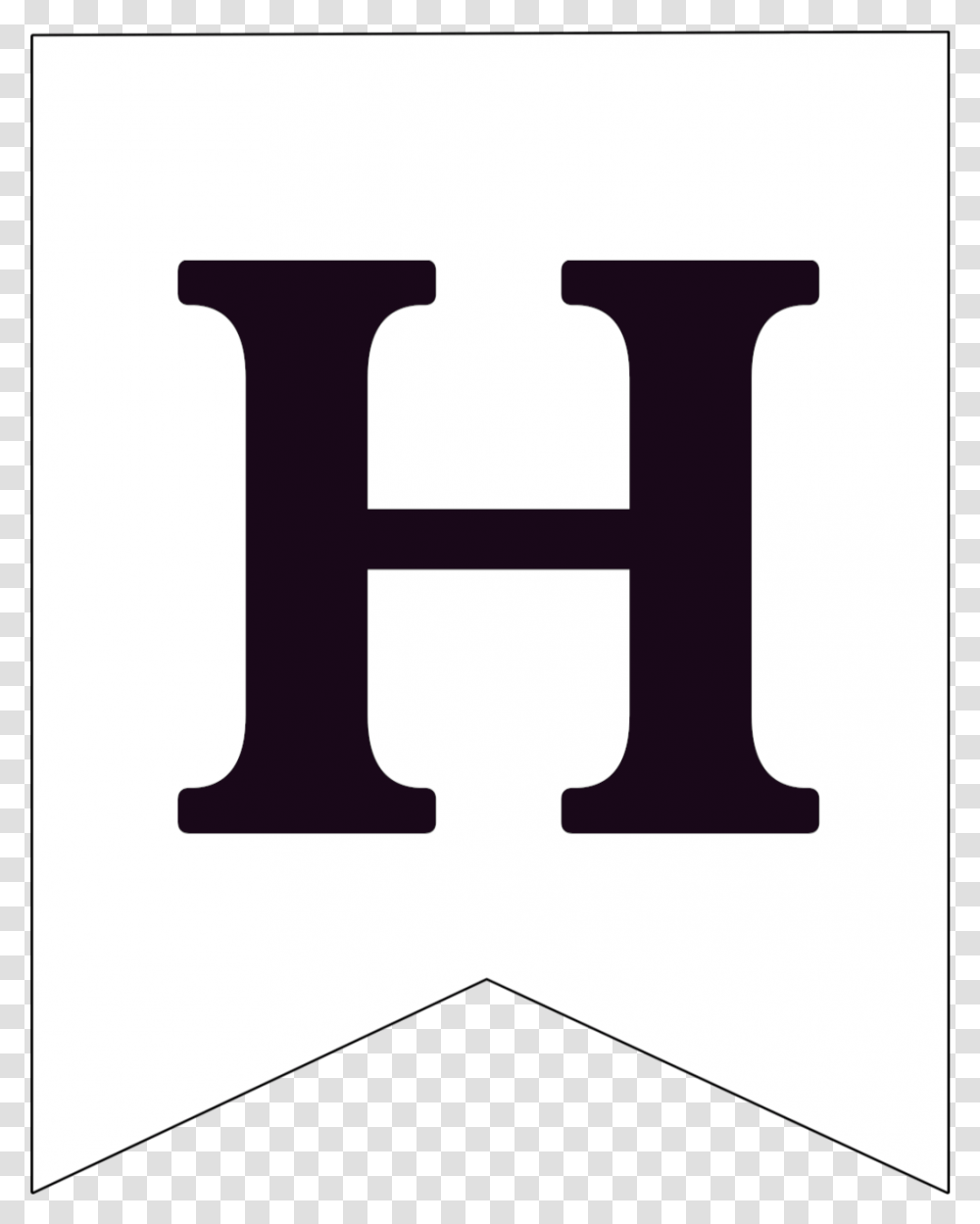 Free Printable Black And White Pennant Banner Letter Free Printable Black And White Banner Alphabet, Axe, Tool, Label Transparent Png