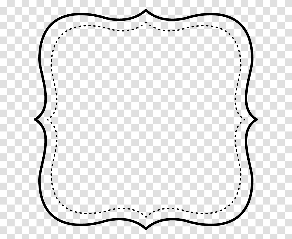 Free Printable Black And Withe Frame Signs Frame, Armor, Diaper, Shield, Sweets Transparent Png
