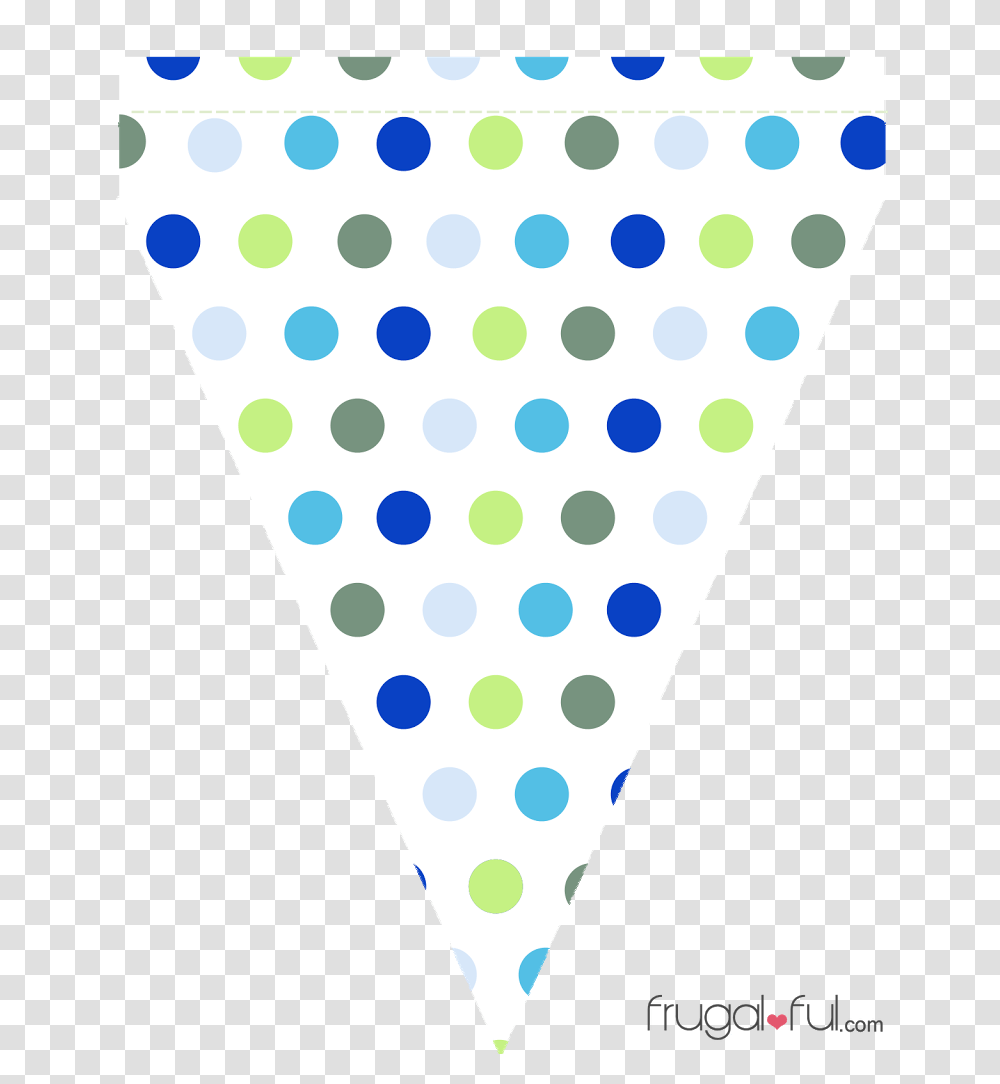 Free Printable Blue Green Triangle Banner Template Frugalful, Texture, Polka Dot, Aluminium Transparent Png