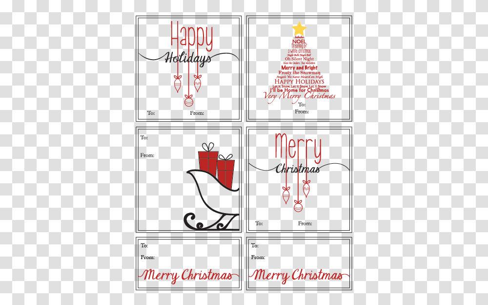 Free Printable Christmas Gift Tags Wallquotes, Alphabet, Advertisement, Poster Transparent Png