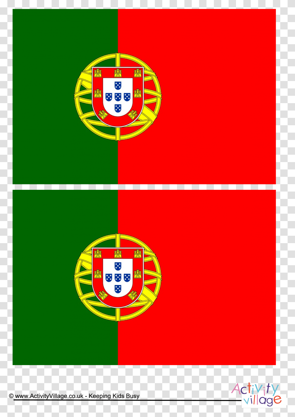 Free Printable Portugal Flag, Logo, Trademark Transparent Png