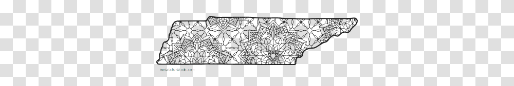 Free Printable Tennessee Coloring, Lace, Rug, Pattern Transparent Png