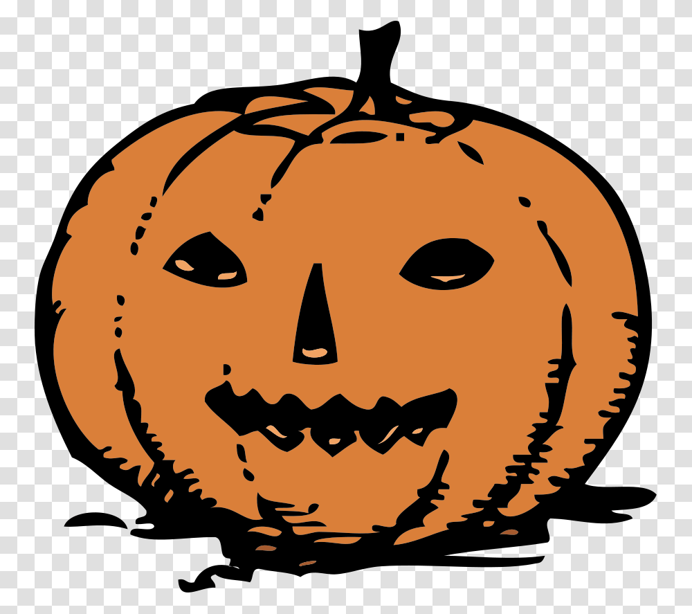 Free Pumpkin Cartoon, Halloween, Plant, Giant Panda, Bear Transparent Png