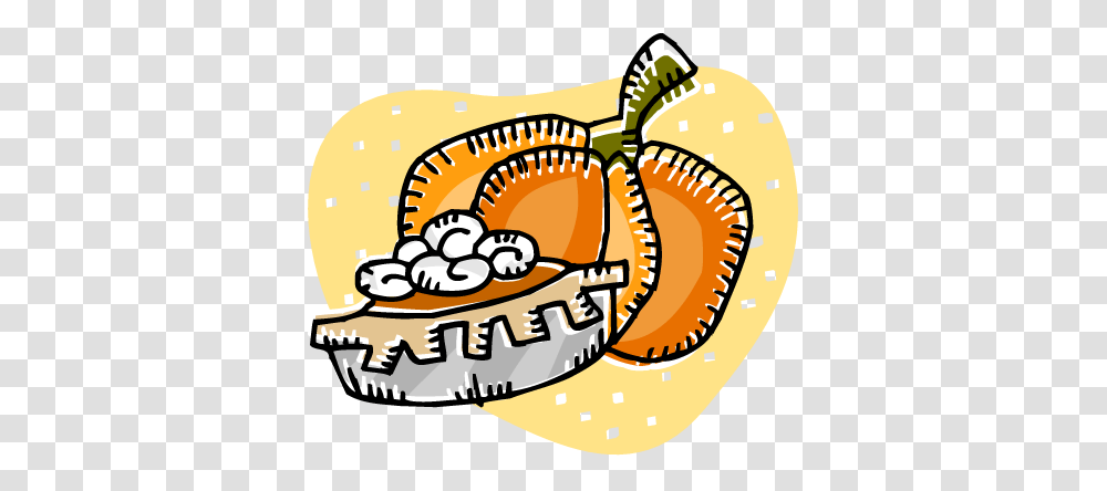 Free Pumpkin Pie Clip Art Image From Free Clip, Plant, Food, Fruit, Animal Transparent Png