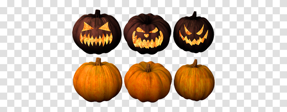 Free Pumpkins & Halloween Illustrations Pixabay Jack O Lanterns, Vegetable, Plant, Food, Produce Transparent Png