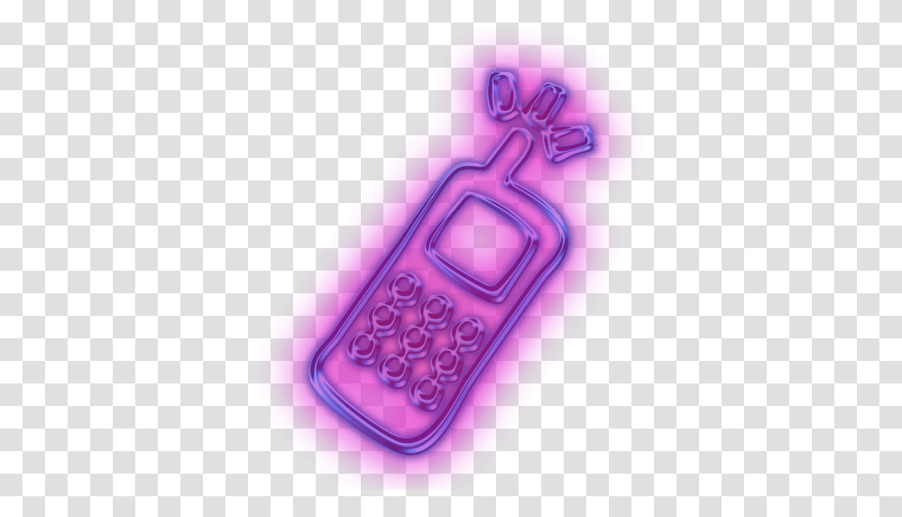 Free Purple Phone Cliparts Download Neon Purple Phone Logo, Electronics, Mobile Phone, Cell Phone Transparent Png