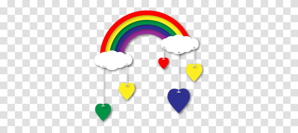 Free Rainbow And Cloud With Arcoiris Fondo Nubes, Lamp, Pin, Text, Heart Transparent Png