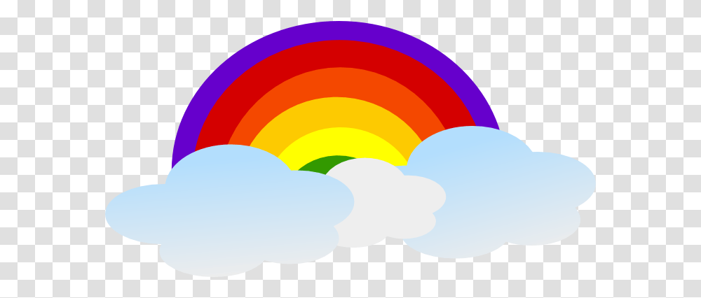 Free Rainbow Clipart, Nature, Outdoors, Balloon Transparent Png