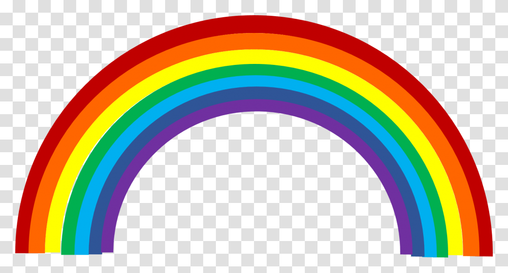 Free Rainbow Clipart The Cliparts, Outdoors, Nature, Light, Dye Transparent Png