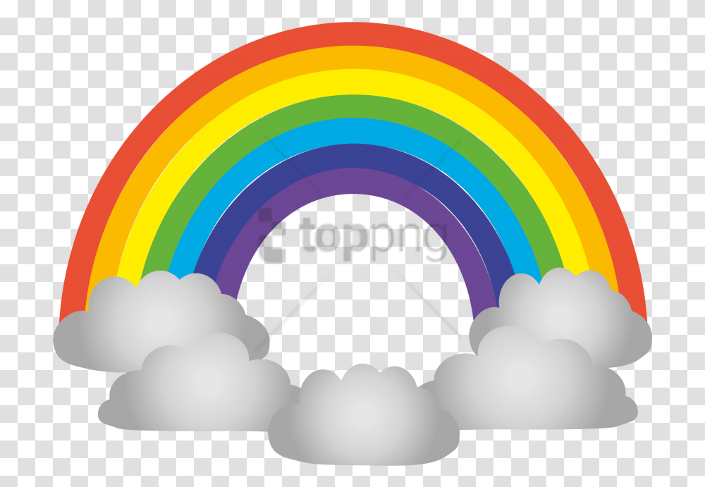 Free Rainbow Cloud Image Regenbogen Malen Kinder, Graphics, Art, Nature, Outdoors Transparent Png