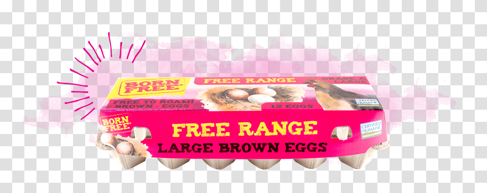Free Range Brown Born Free Free Range Eggs, Advertisement, Paper, Label Transparent Png