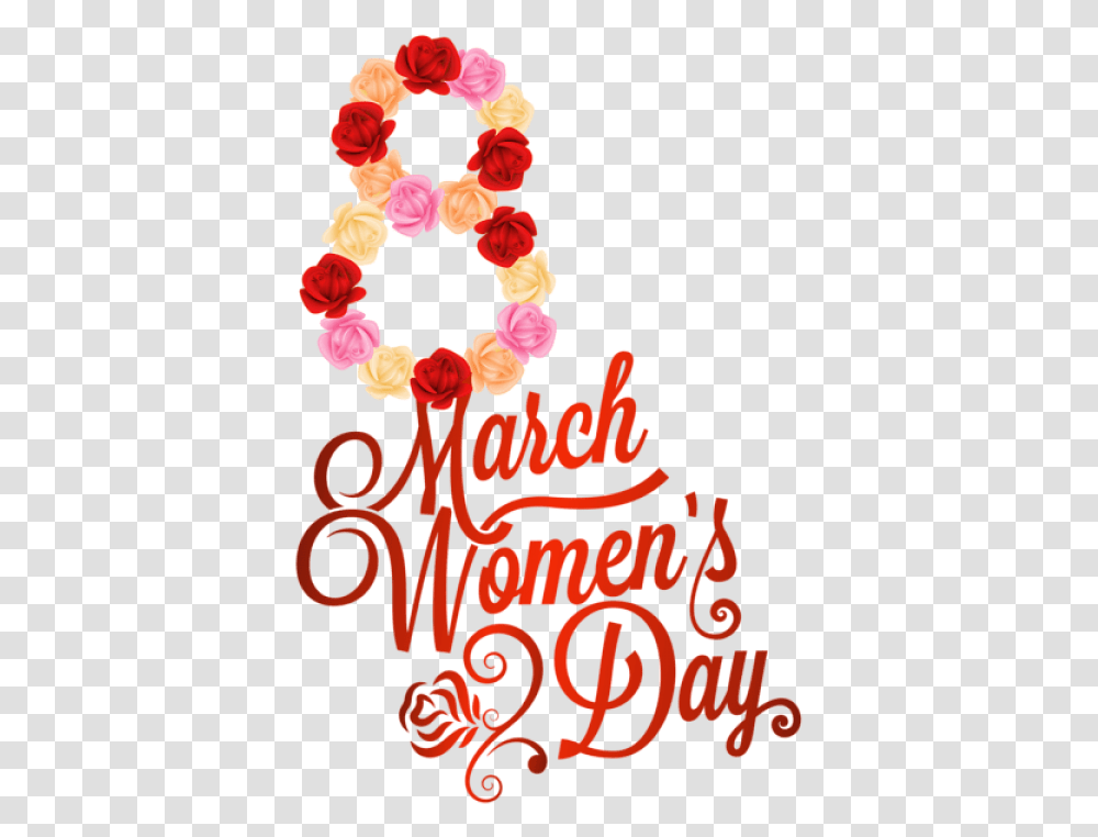 Free Red 8 March Womens Day Images Rose, Plant, Flower, Blossom Transparent Png