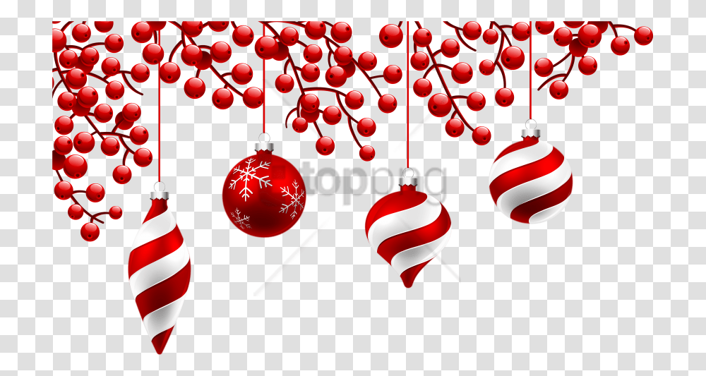 Free Red Christmas Decorations Images Red Christmas Decorations, Plant, Tree Transparent Png