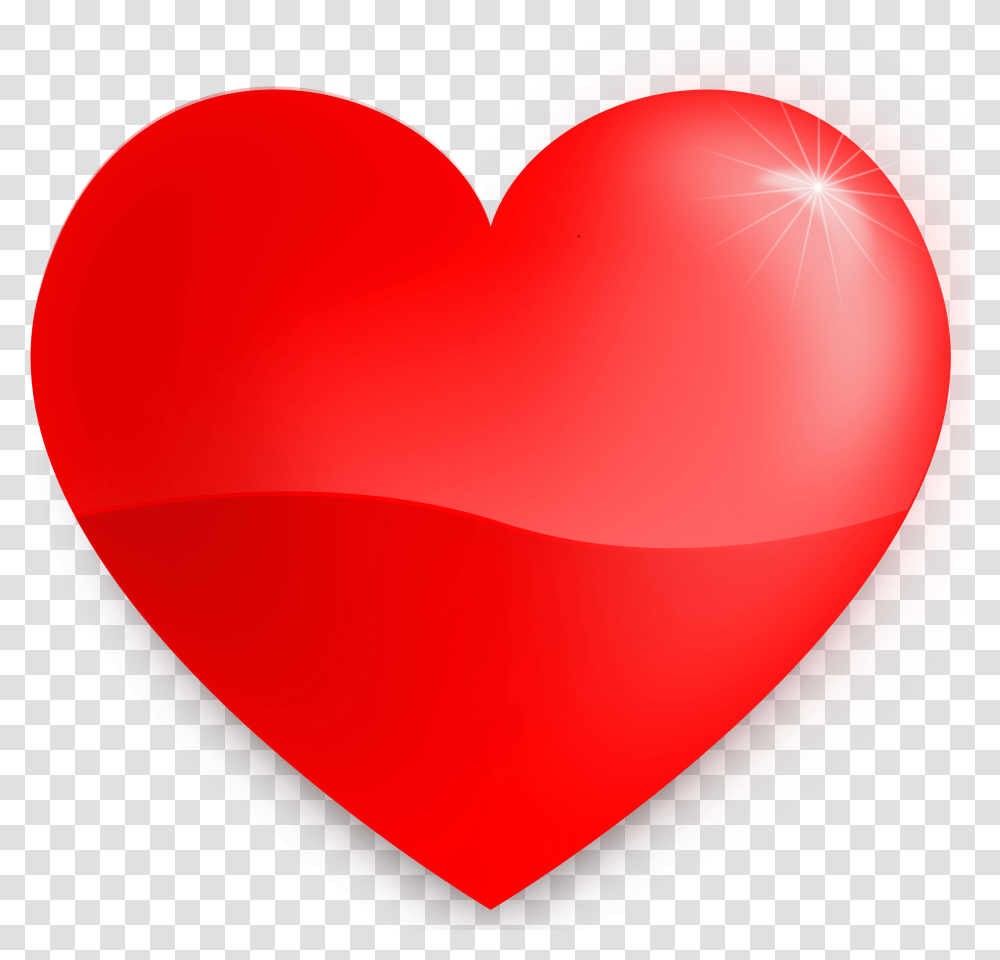 Free Red Heart Download Heart With A Cross, Balloon Transparent Png