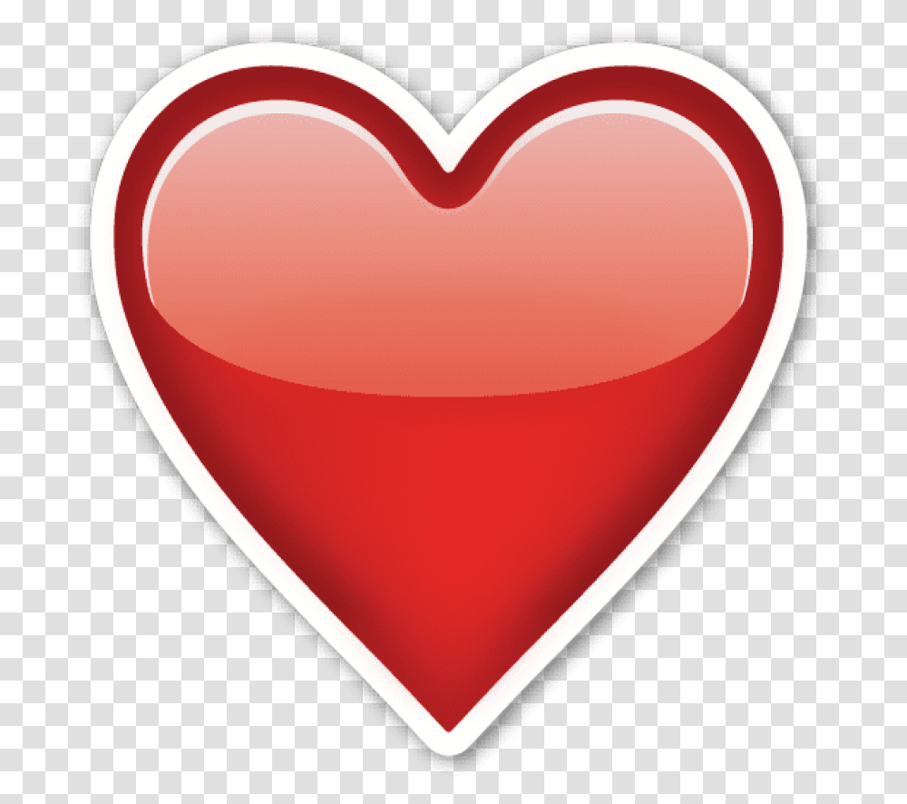 Free Red Heart Emoji White Border Images Red Heart Emoji Sticker, Label Transparent Png