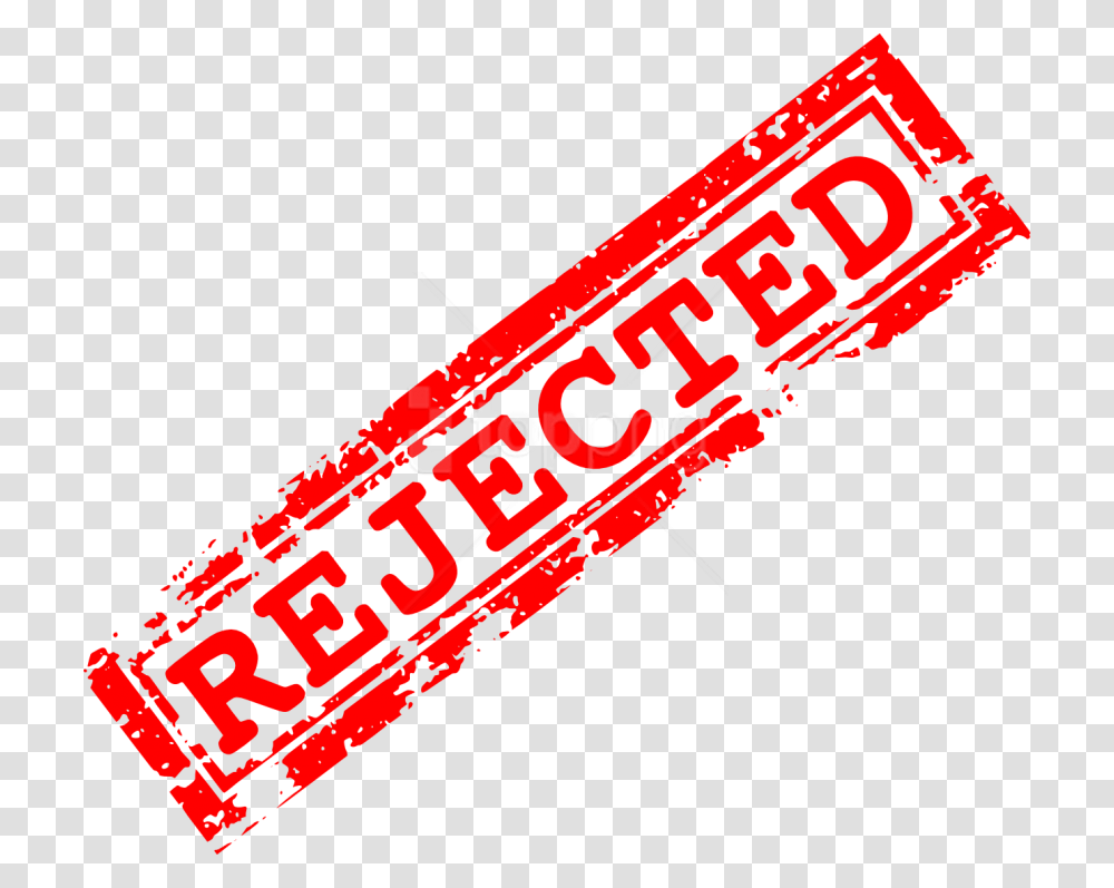 Free Red Rejected Stamp Images Reject, Word, Label, Dynamite Transparent Png